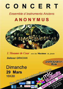 Anonymus - concert 2020.03.29