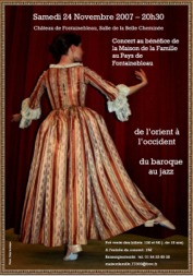affiche concert Fontainebleau affiche concert Fontainebleau