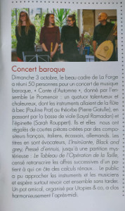 concert à la Forge