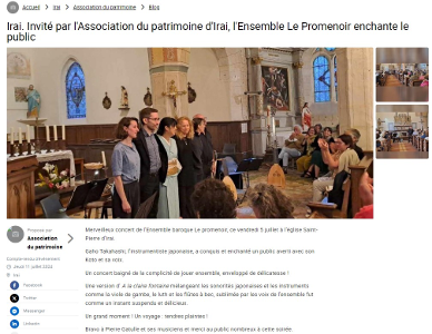Promenoir Irai 2024