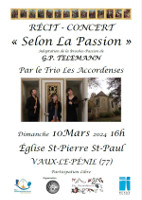 Affiche Passion Vaux 2024